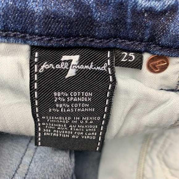 7 For All Mankind Dojo Tailor less Jeans - Picture 7 of 8